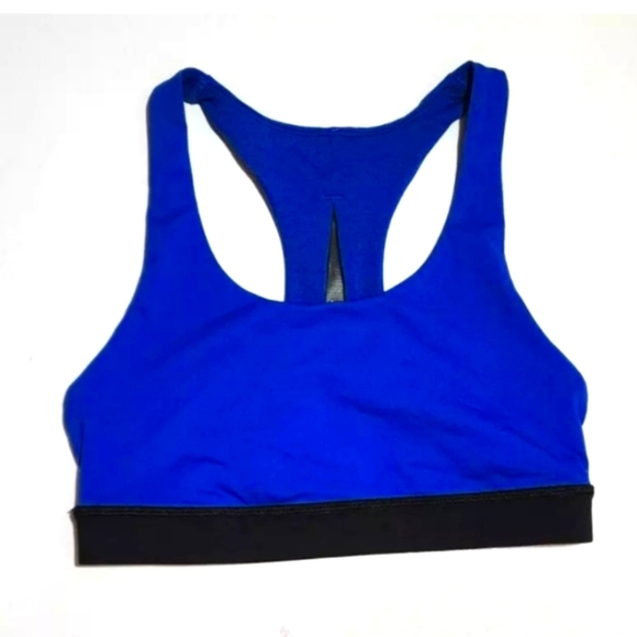 Lululemon Invigorate Jet Stream Blue Sports Bra size 8 - Picture 1 of 9